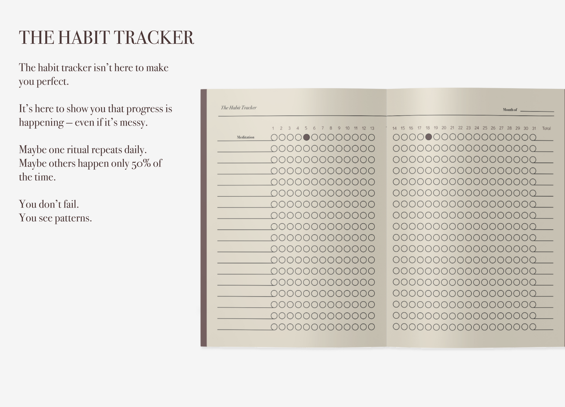 ORA journal interior